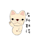 courage planet's French Bulldog（個別スタンプ：11）