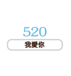 シンプルなデジタル返信-毎日の言語-3（個別スタンプ：6）