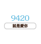 シンプルなデジタル返信-毎日の言語-3（個別スタンプ：7）