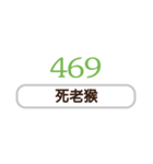 シンプルなデジタル返信-毎日の言語-3（個別スタンプ：20）