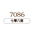 シンプルなデジタル返信-毎日の言語-3（個別スタンプ：33）