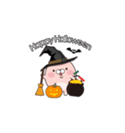 Fat rabbit Halloween（個別スタンプ：5）