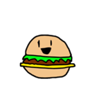 hamburger emotion（個別スタンプ：1）