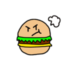 hamburger emotion（個別スタンプ：3）