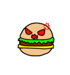 hamburger emotion（個別スタンプ：6）