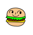 hamburger emotion（個別スタンプ：7）