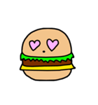 hamburger emotion（個別スタンプ：16）