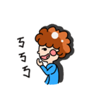 the daily life of a curly hair guy（個別スタンプ：30）