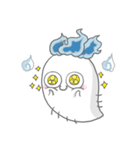 Hey Yo is a White radish monster（個別スタンプ：8）