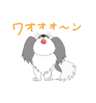 わたしのパピヨン（個別スタンプ：17）