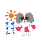 わたしのパピヨン（個別スタンプ：32）