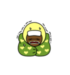 Avocado turtle, Ah-go！（個別スタンプ：11）