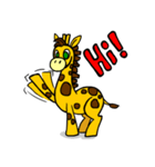 キリンのジジ（個別スタンプ：1）