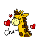 キリンのジジ（個別スタンプ：8）