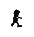 Mummy shadow movement（個別スタンプ：16）