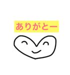 ハートちゃんの楽しい毎日。（個別スタンプ：3）