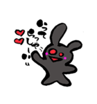 ぐれらぱんと筆文字（個別スタンプ：3）
