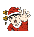 Mouth saliva - Christmas New Year（個別スタンプ：7）