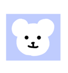 しろくまはん（個別スタンプ：1）
