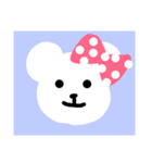 しろくまはん（個別スタンプ：3）