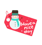 The happy winter of Kwiyomi（個別スタンプ：2）