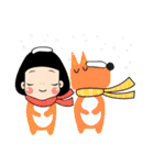 The happy winter of Kwiyomi（個別スタンプ：3）