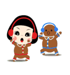 The happy winter of Kwiyomi（個別スタンプ：10）