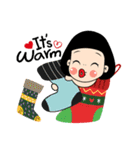 The happy winter of Kwiyomi（個別スタンプ：12）