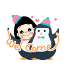 The happy winter of Kwiyomi（個別スタンプ：19）