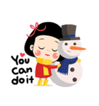 The happy winter of Kwiyomi（個別スタンプ：21）