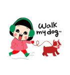 The happy winter of Kwiyomi（個別スタンプ：24）