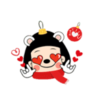 The happy winter of Kwiyomi（個別スタンプ：25）