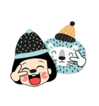 The happy winter of Kwiyomi（個別スタンプ：30）