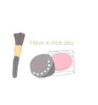 Happy make up（個別スタンプ：14）