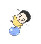 わんぱく赤ちゃん（個別スタンプ：4）