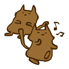 [LINEスタンプ] 茶ねこの生態
