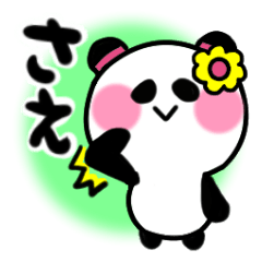 [LINEスタンプ] さえさんが使うパンダスタンプ