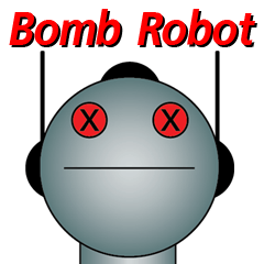 [LINEスタンプ] Bomb Robot