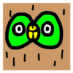 [LINEスタンプ] Kiwi owl