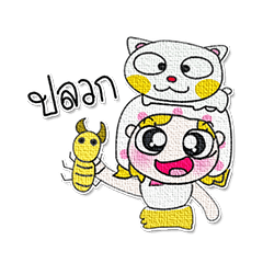 [LINEスタンプ] ^_^！ Miss. Fasai Cat.