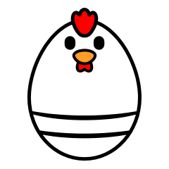 [LINEスタンプ] 動物の卵たち