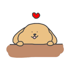[LINEスタンプ] むくむくいぬ 