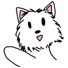 [LINEスタンプ] Terrain The westie