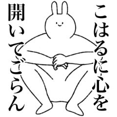 [LINEスタンプ] こはる専用！便利な名前スタンプ