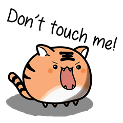 [LINEスタンプ] Sam Tiger fetchpriority=high