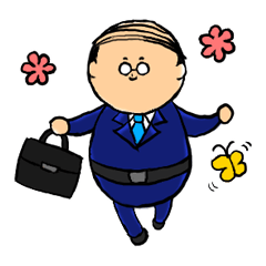 [LINEスタンプ] ゆるやかおじさん 