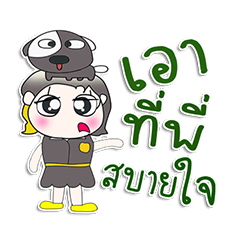 [LINEスタンプ] Miss.. YaYo. Love dog..^^