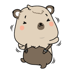 [LINEスタンプ] Little Lovely Bear