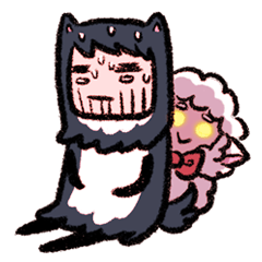 [LINEスタンプ] Shep and Woof