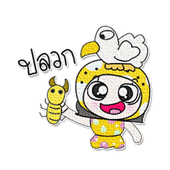 [LINEスタンプ] Hello My name is Leena..^__^